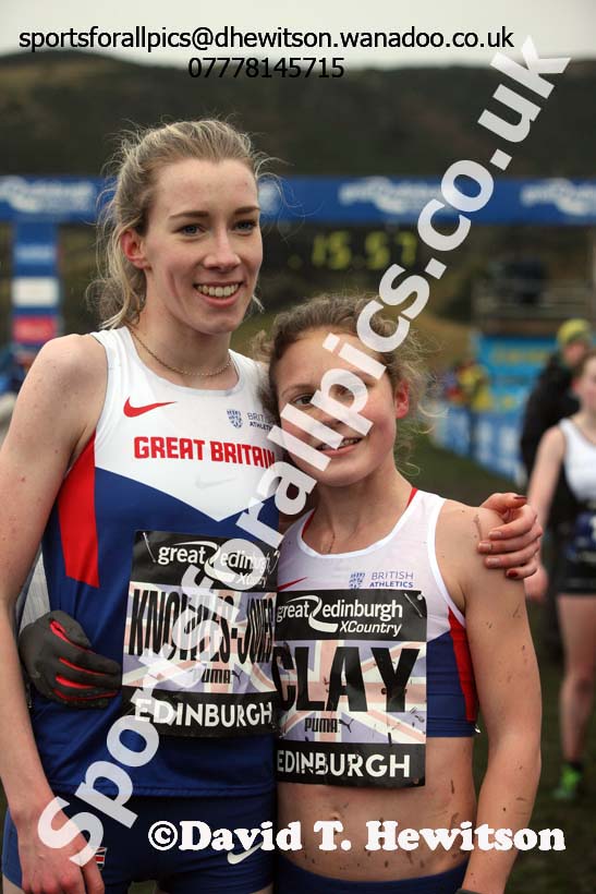 Junior womens Great Edinburgh Cross Country. Photo: David T. Hewitson/Sports for All Pics